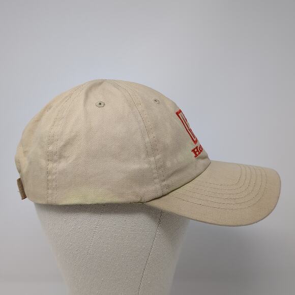 Hornady Strapback Baseball Cap Brown One Size Adjustable Embroidered 6 Panel - Picture 5 of 8